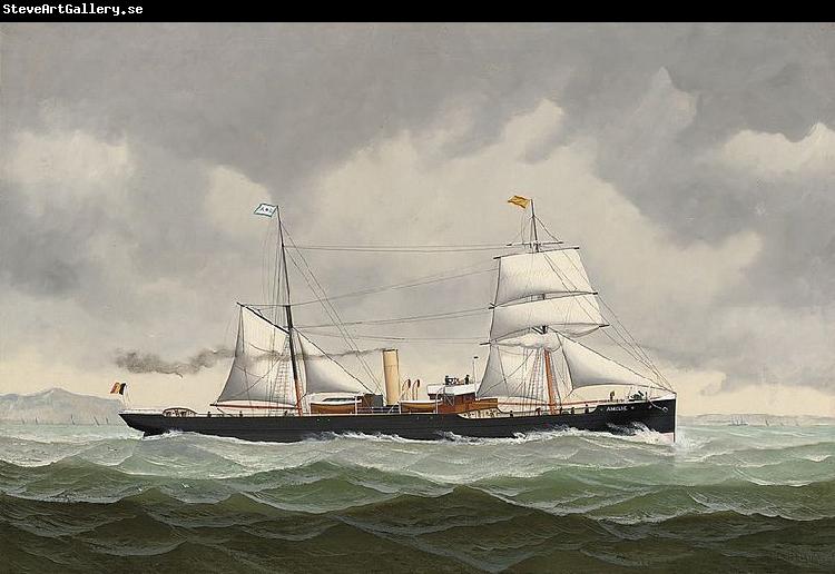 John Henry Mohrmann The Belgian steamer Amelie bound for Spain